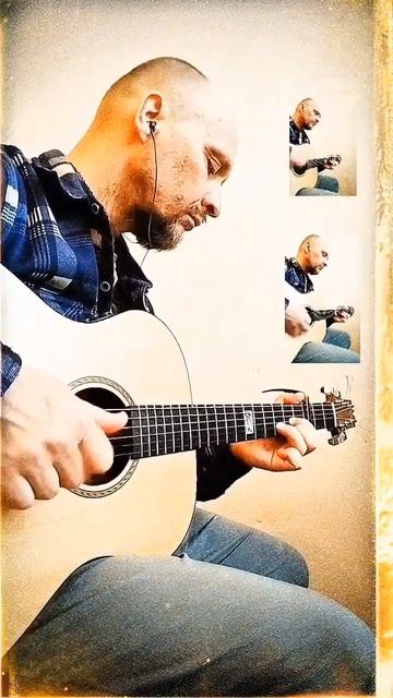 Фрагмент пьесы для гитары - Guitar piece fragment смотреть онлайн