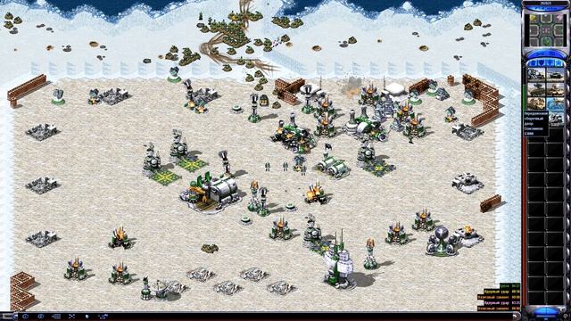 Command and Conquer Red Alert 2 Прикалываюсь над двумя сильными компами с ядеркой) смотреть онлайн