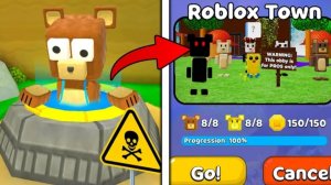 Новое обновление уровня Roblox 😱 /Прохождение игры Super Bear Adventure