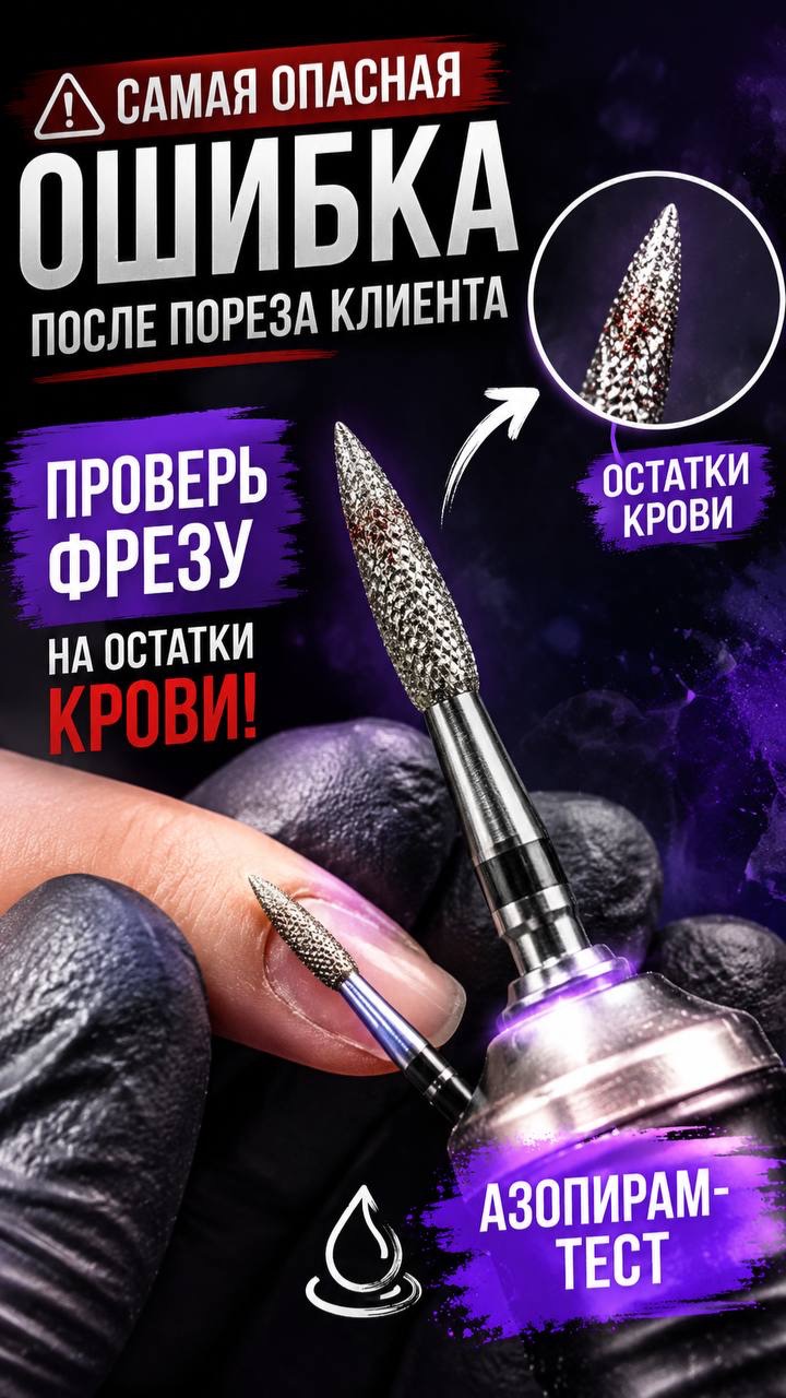После пореза клиента фреза кажется чистой? Самая опасная ошибка при обработке инструментов