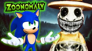 Соник играет в ZOONOMALY