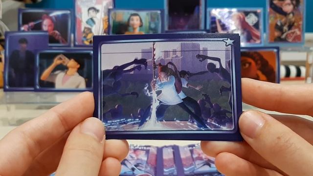 KPop Demon Hunters Sticker Packs Diramix Album Opening Stickers Review