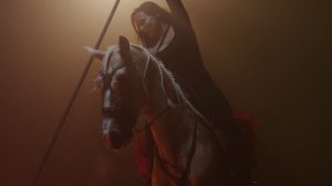 Со съемок клипа  Ларисы Лусты - «Призрак оперы' - Пинтура и Анна Леушина