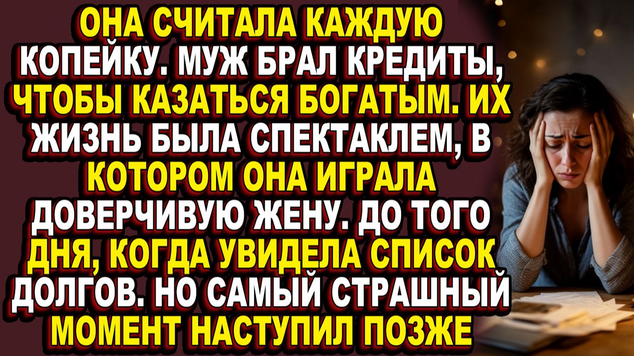 Истории из жизни|Красивая жизнь, которой не было, рухнула в один день|Аудио рассказы|Аудиокниги слу