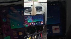 Замена антенны GPS на магнитоле teyes cc3, автомобиль лада гранта фл