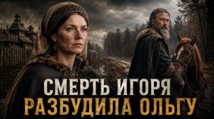Княгиня Ольга ошибка древлян  Смерть Игоря разбудила Ольгу