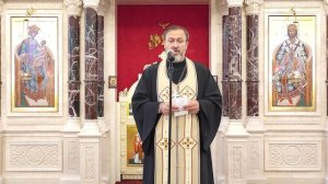 Иерей Виталий Цветков. Проповедь в Неделю 5-ю по Пятидесятнице после Всенощного бдения