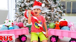 САНТА ПРИНЕС ГИГАНТСКИЕ ПОДАРКИ?! 🎁 Влад и Никита спасают Рождество!