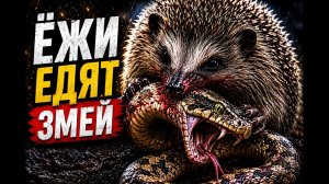 ЕЖИ ЕДЯТ ЗМЕЙ — Самый Жестокий Миф о Милых Ёжиках