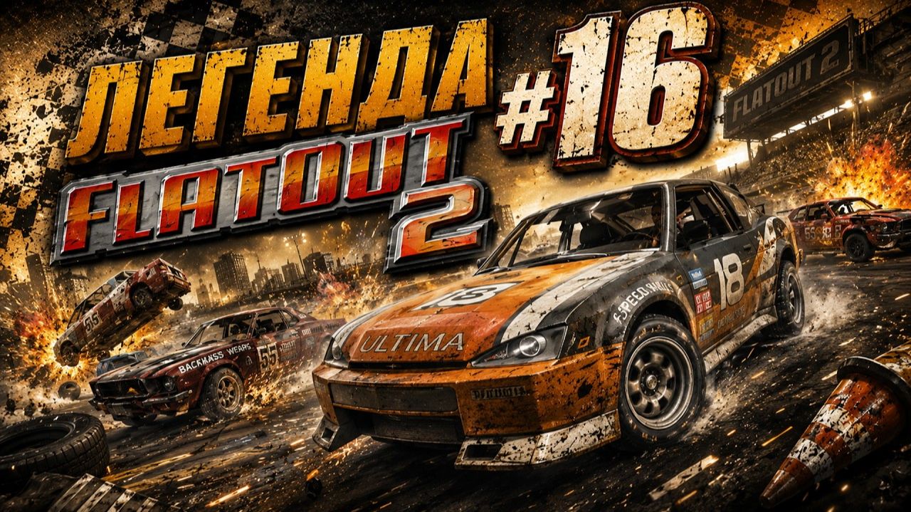 Легенда #16 Flatout 2 смотреть онлайн