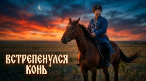 Встрепенулся конь...