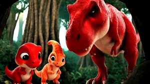 Мультики для детей. Забавные динозавры. Детские мультики смотреть. Для малышей