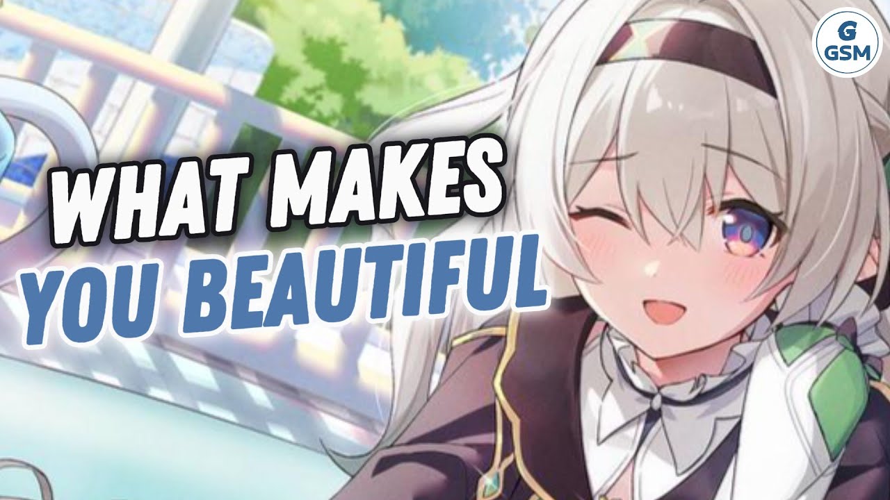 Nightcore - What Makes You Beautiful (Rock Version) - (Lyrics) смотреть онлайн