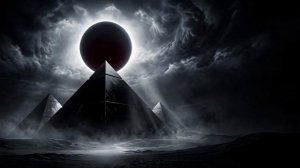 where the eclipse crowned the black pyramids (dark ambient soundscape)