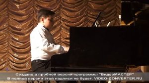 Роберт Шуман Фантастический танец. Джавид Джафарли 10 лет