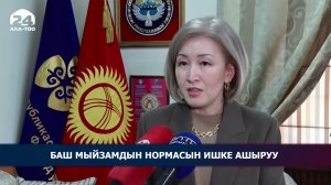 Баш мыйзамдын нормасын ишке ашыруу