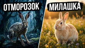 Чем отличается заяц от кролика?