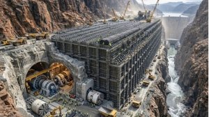 Как Швейцарские инженеры выдолбили гигантскую гору , чтобы построить подземную электростанцию.