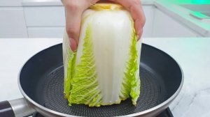 Гениально и просто! Отличная капуста на обед или ужин! Меня научил друг из Китая.