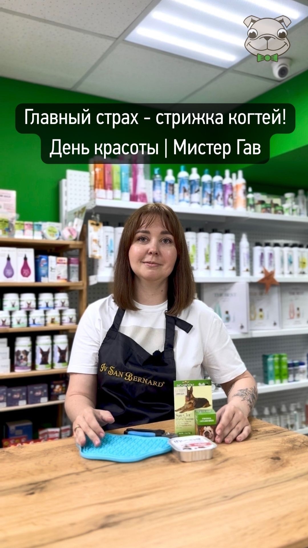 День красоты: Боимся стричь когти | «Мистер Гав» Челябинск #shorts