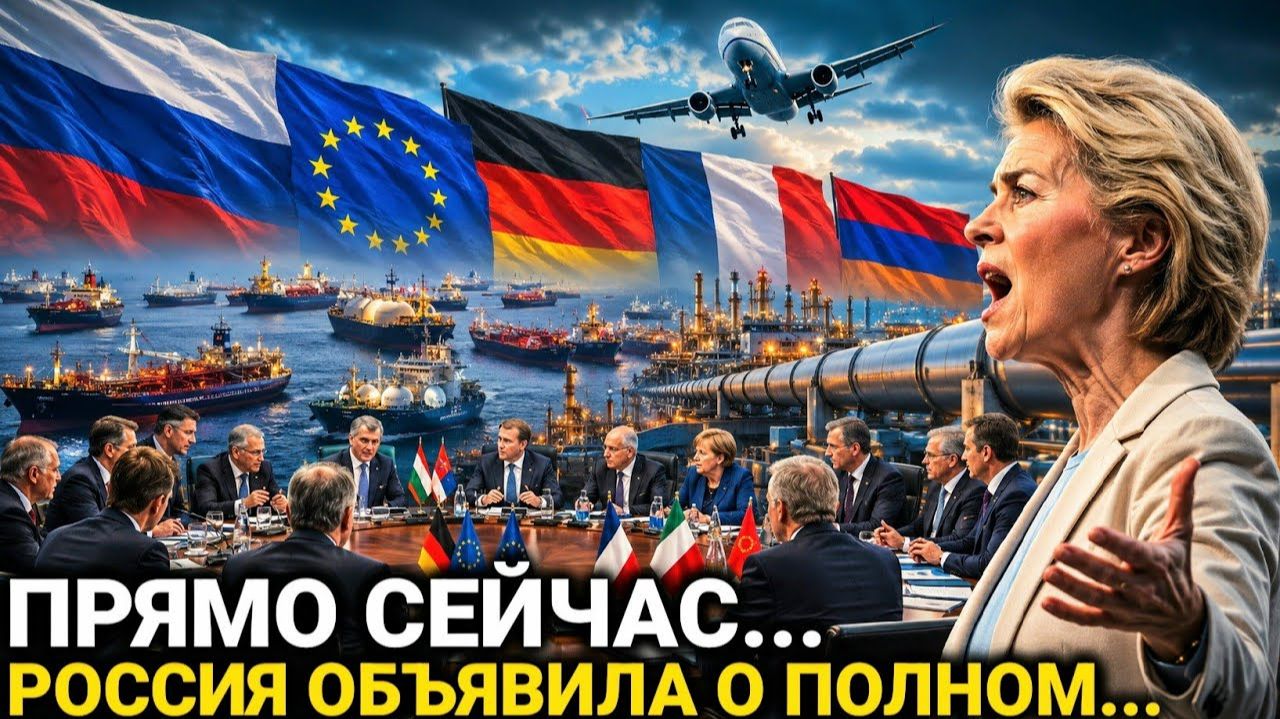 Новый поворот для ЕС — Россия сделала заявление...Три страны ЕС смотреть онлайн