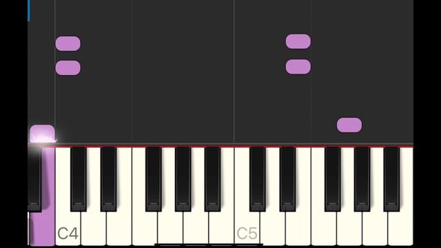 Серенький козлик играем вместе-piano tutorial synthesia смотреть онлайн