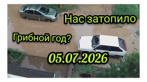 Готовлю обед и болтаю)Прошёл Сильный дождь.05.07.2026