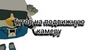 тутор на подвижную камеру