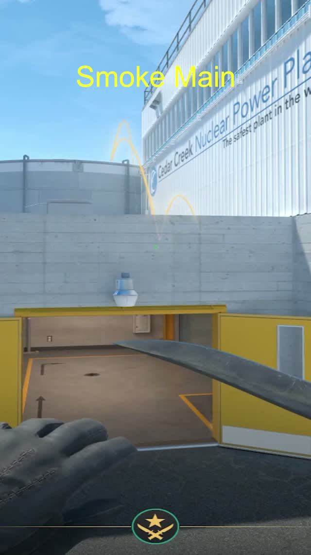 Смок на мейн #nuke #shorts #cs2