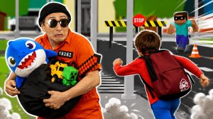 МанкиМуль: Как поймать воришку и спасти акулу! 🦈🚓