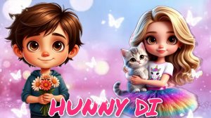 💫Украшаем стены💫 Малышка Диана и ее брат Даня помогают маме украшать стену в квартире.