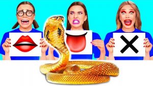 Откуси Лизни или Ничего Челлендж _ Креативные Лайфхаки с Едой от BaRaDa Challenge