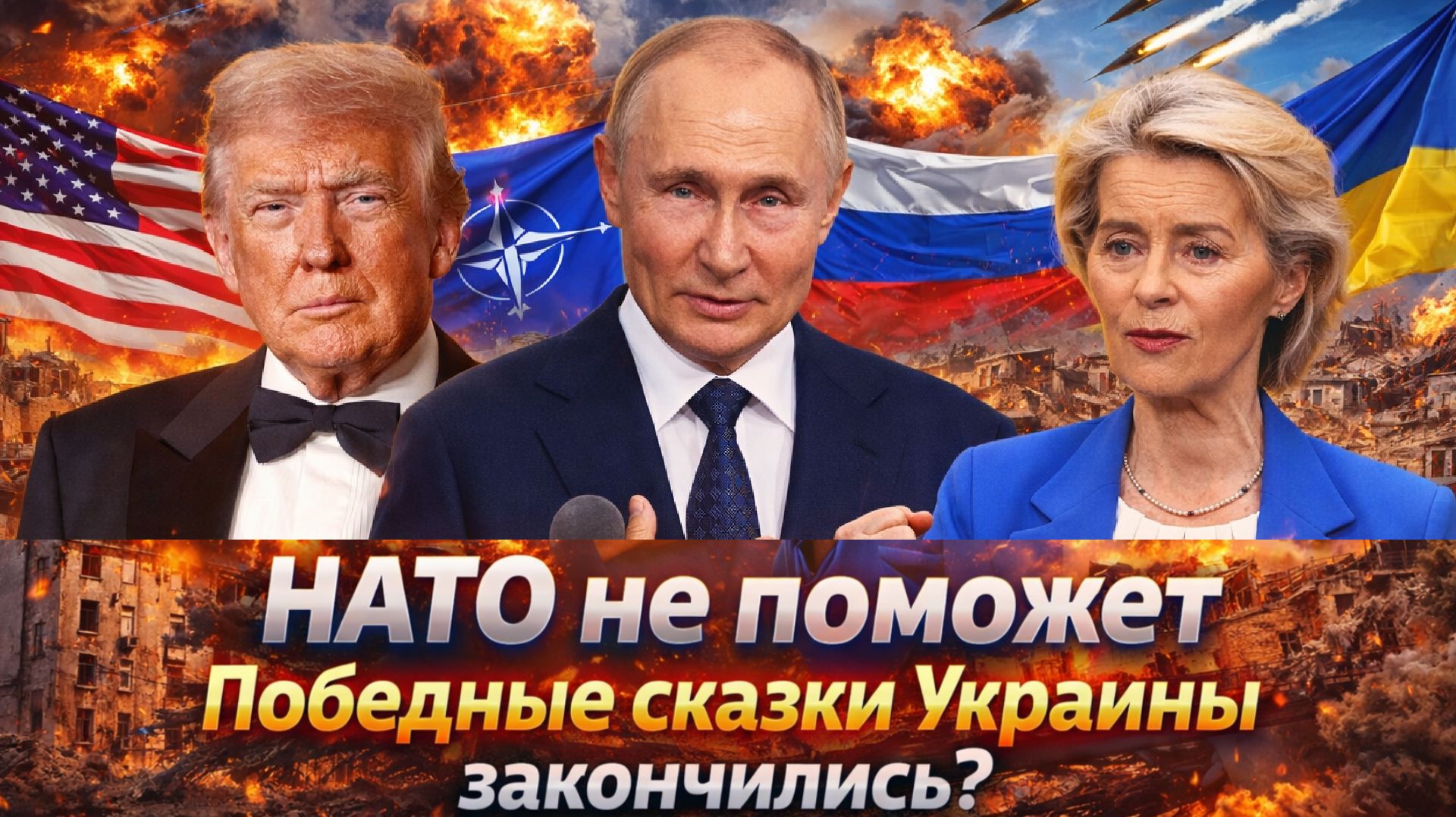"Зеленский загнал себя в угол!ПВО дырявая, фронт трещит/США устали, ЕС не тянет—Киев остается один" смотреть онлайн