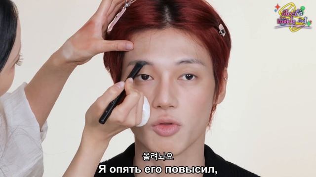 [RUS.SUB]ATEEZ Уён - Реальная версия создания Ника - RISABAE Makeup смотреть онлайн