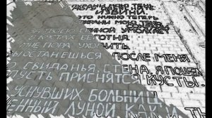 Сурганова Бродский Письма к стене