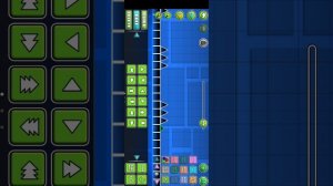 Я построил свой первый уровень в geometry dash