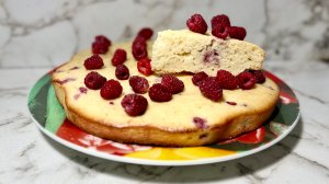 🥧Малиновый пирог манник! Идеальный рецепт!🥧