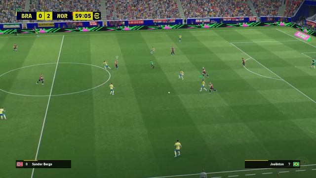 Футбол 2026. Матч Бразилия - Норвегия [Футбольный симуляторeFootball 2023] смотреть онлайн