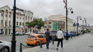 628. Владивосток. Покровский храм - Театр им. Горького 30.06.26.