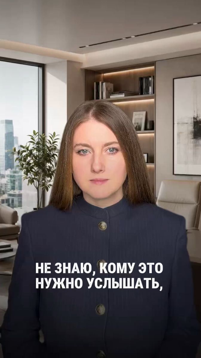 Не знаю, кому это нужно услышать