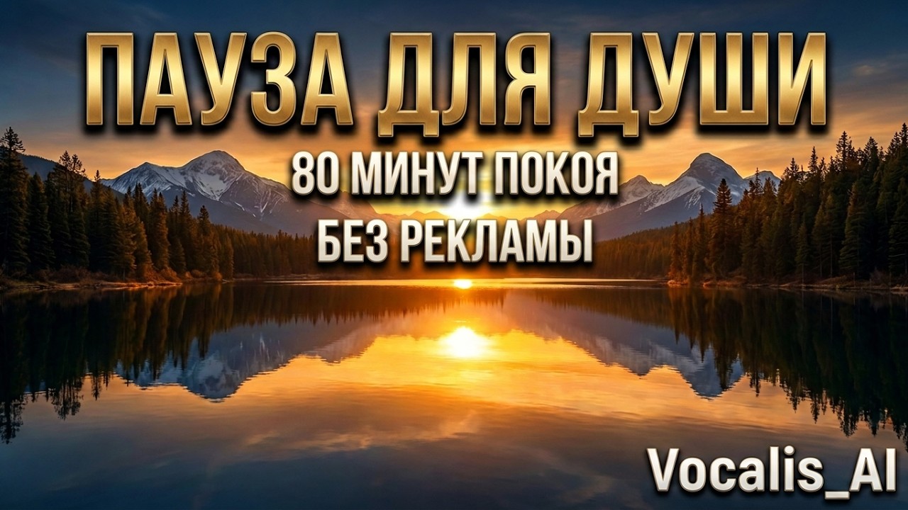 Пауза для души | Музыка для сна, медитации, йоги и глубокого расслабления | Vocalis_AI смотреть онлайн