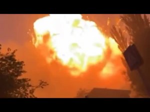 Самые мощные удары по столице сопредельного государства все горит небо не видно