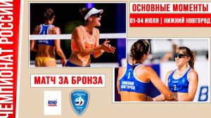 Рио Академия - Динамо | Матч за Бронзу | Основные моменты | Нижний Новгород 01-04 июля