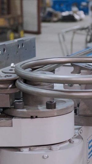 Автоматический трубогиб СТАРК CNC 38 способен гнуть спираль из труб любой длины!