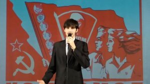 «Не расстанусь с комсомолом» памяти Иосифа Кобзона поёт Никита Андрухов МКУК Октябрьский КДЦ