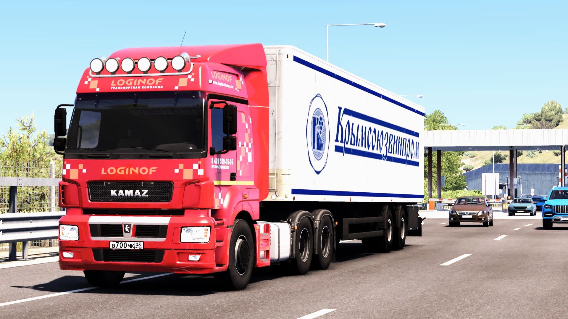 704 / ETS2 1.58 / Камаз-65206 / В поисках груза по Греческим островам. смотреть онлайн
