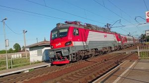 ЭП20-068 с поездом №38 Сириус - Нижний Новгород Перегон Мичуринск-Уральский - Кочетовка, о.п. Р/П