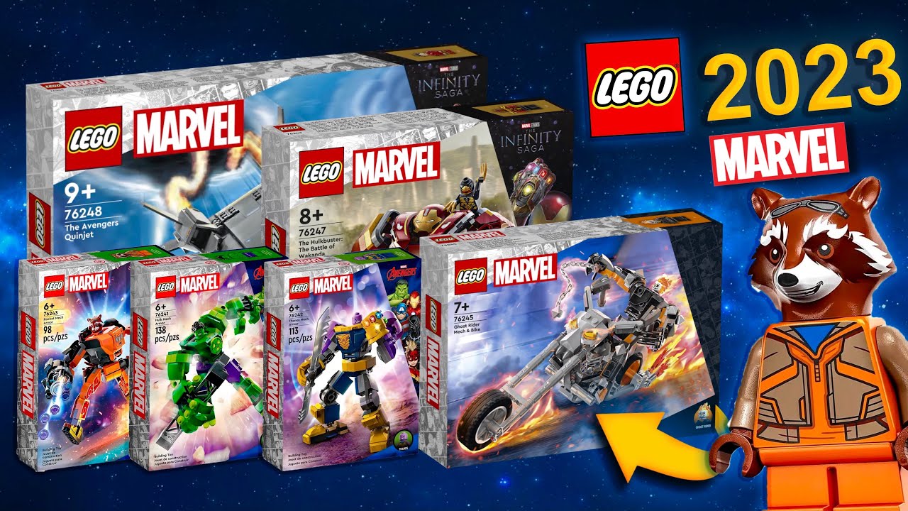 Новинки LEGO MARVEL 2023 года