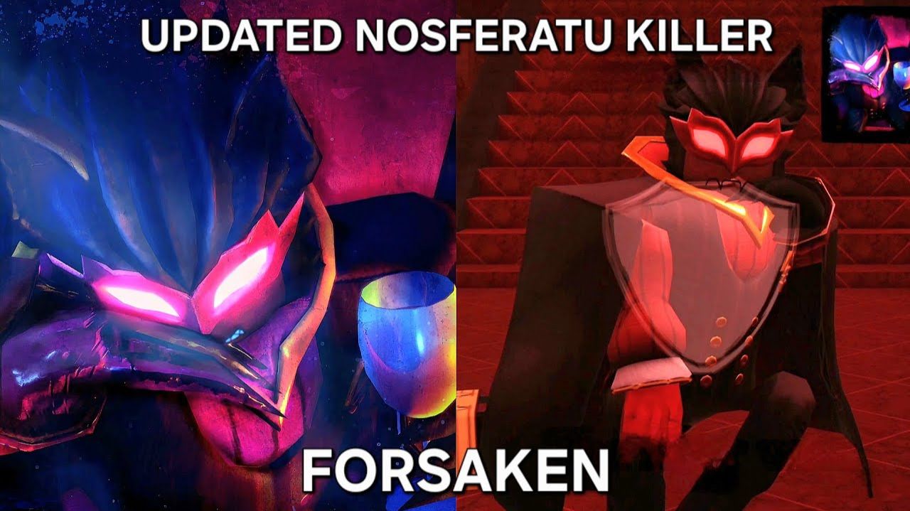 ОБНОВЛЕННЫЙ победный геймплей УБИЙЦЫ НОСФЕРАТУ - Forsaken (патч 4.1.9) Roblox смотреть онлайн