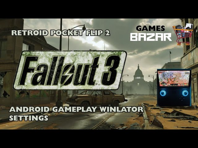 Fallout 3 ANDROID 60FPS Settings Winlator v10.1 Retroid pocket flip 2 #fallout3 #winlator #android смотреть онлайн